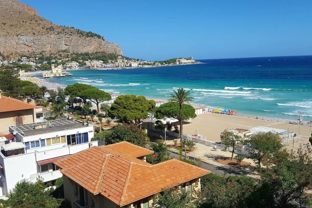 Mondello Luxury Apartment On The Beach Ngoại thất bức ảnh
